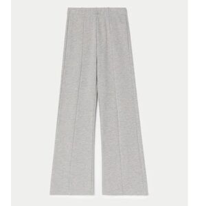 NWT SUZIE Kondi The Fili Kick Flare Pants in French Terry small Grey Heather